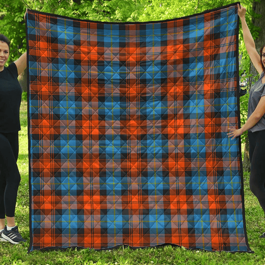 MacLachlan Ancient Tartan Plaid Quilt