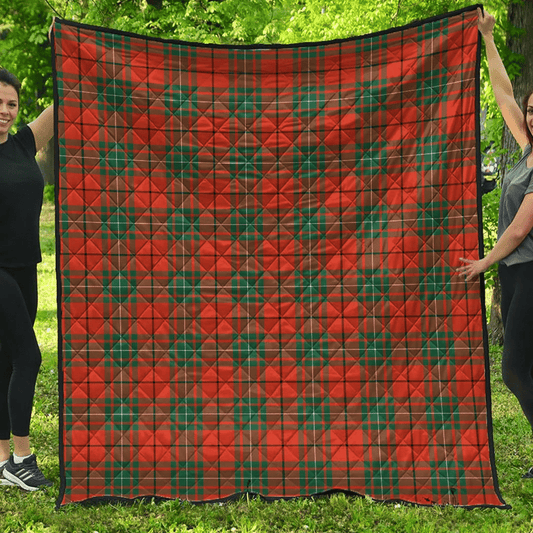 MacAulay Ancient Tartan Plaid Quilt