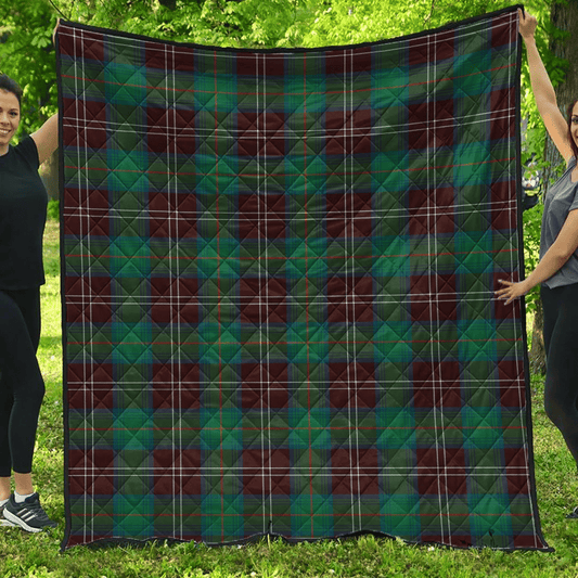 Chisholm Hunting Ancient Tartan Plaid Quilt