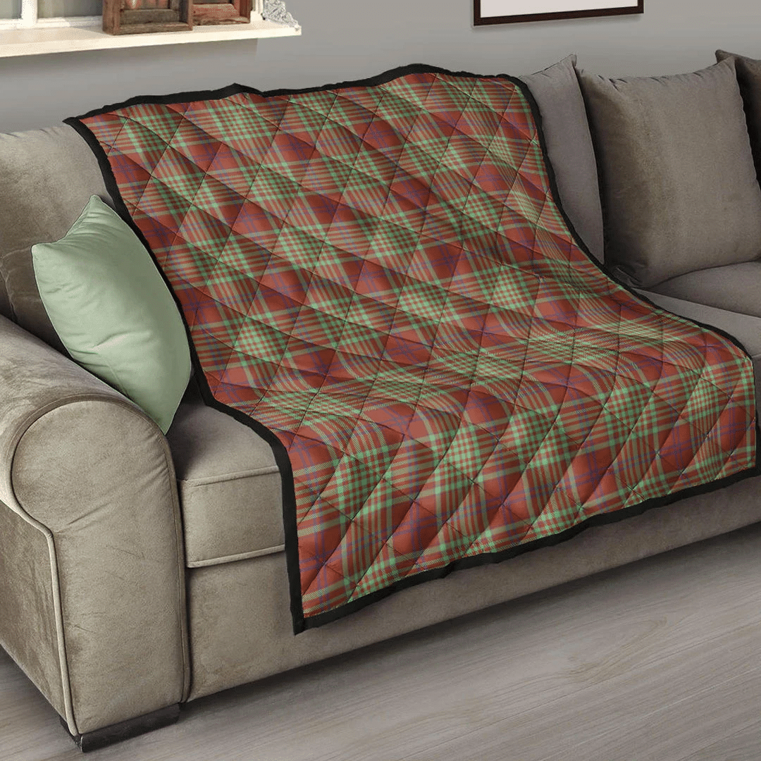 MacGillivray Hunting Ancient Tartan Plaid Quilt