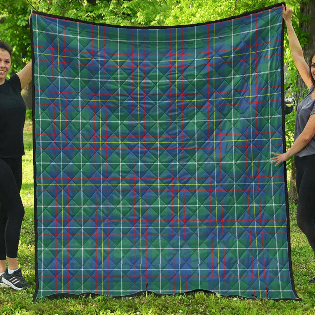 Inglis Ancient Tartan Plaid Quilt