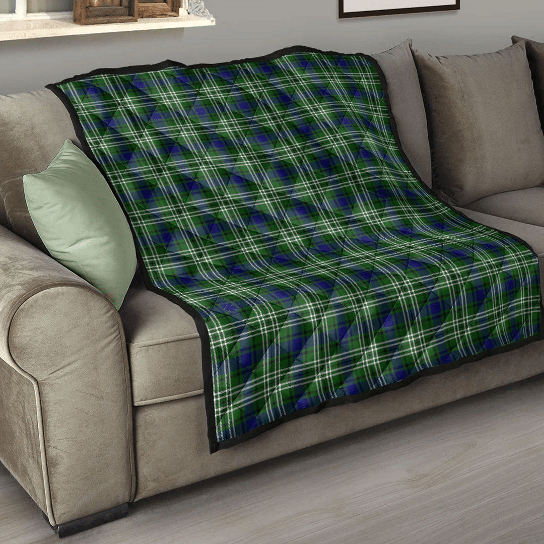 Tweedside District Tartan Plaid Quilt