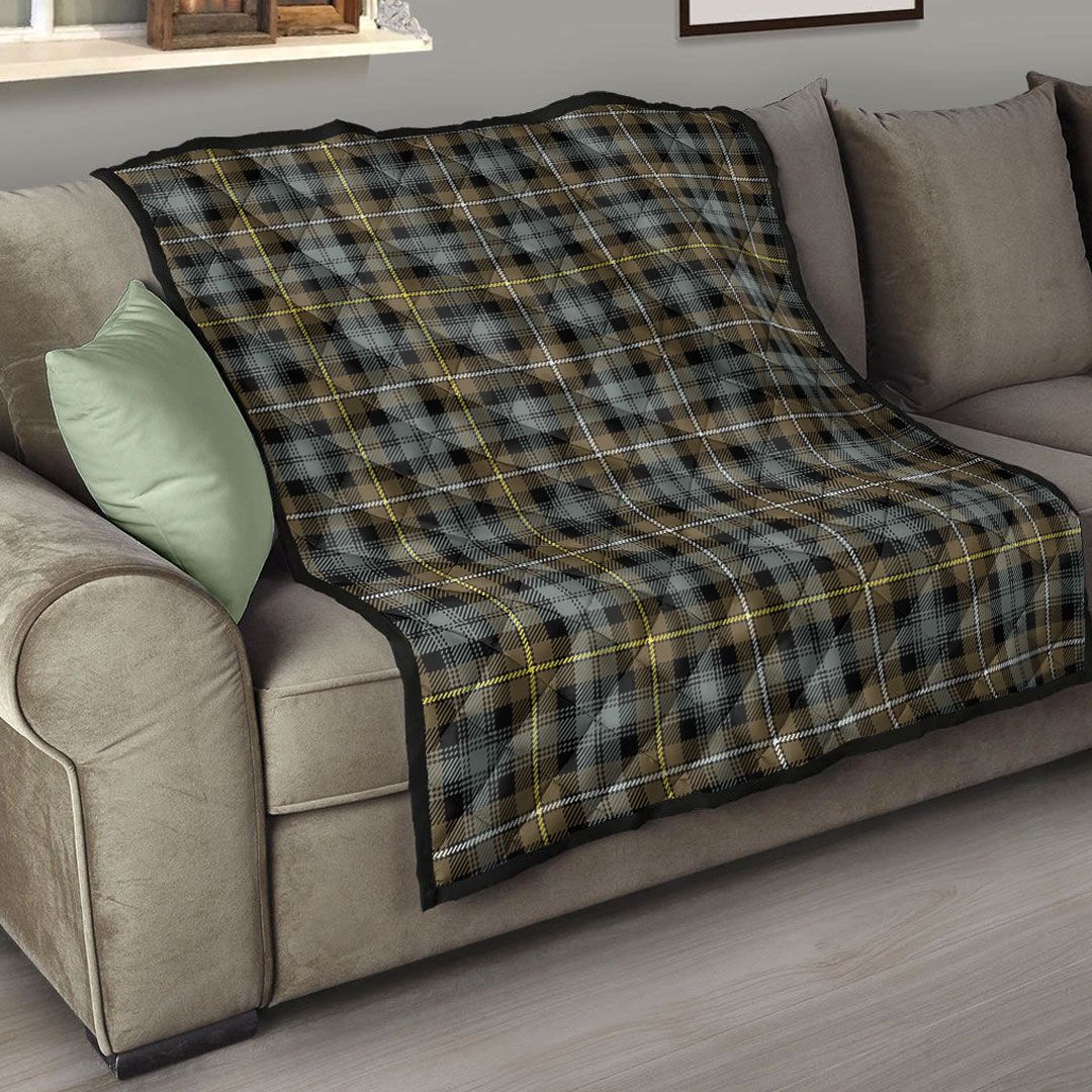 Campbell Argyll Weathered Tartan Plaid Quilt