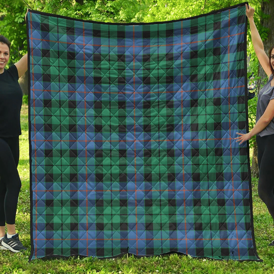 Morrison Ancient Tartan Plaid Quilt