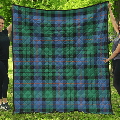 Morrison Ancient Tartan Plaid Quilt