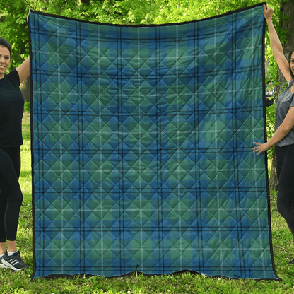 Oliphant Ancient Tartan Plaid Quilt