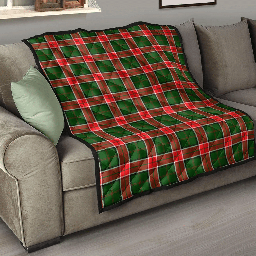 Pollock Modern Tartan Plaid Quilt