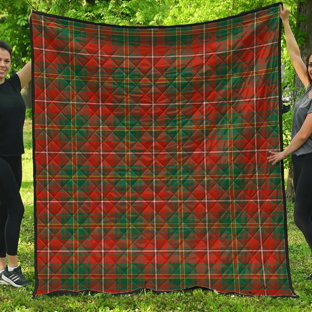 Hay Ancient Tartan Plaid Quilt