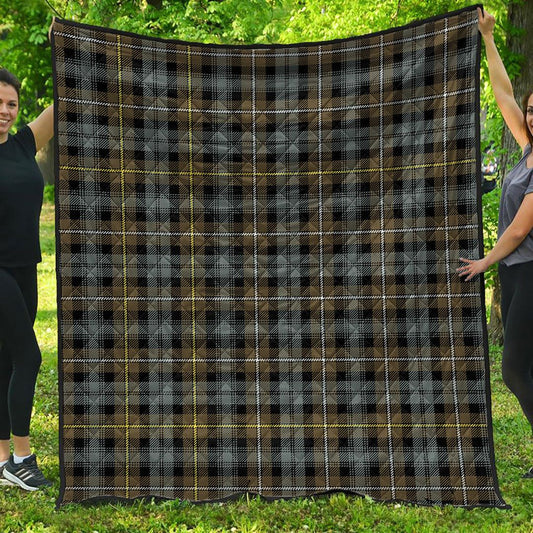 Campbell Argyll Weathered Tartan Plaid Quilt