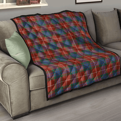 Fraser Ancient Tartan Plaid Quilt