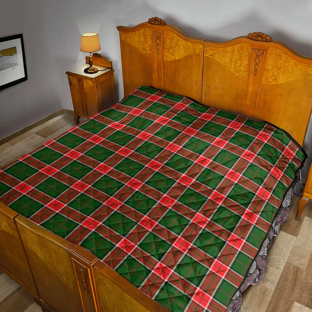 Pollock Modern Tartan Plaid Quilt