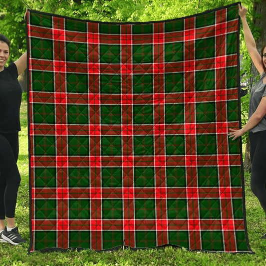 Pollock Modern Tartan Plaid Quilt