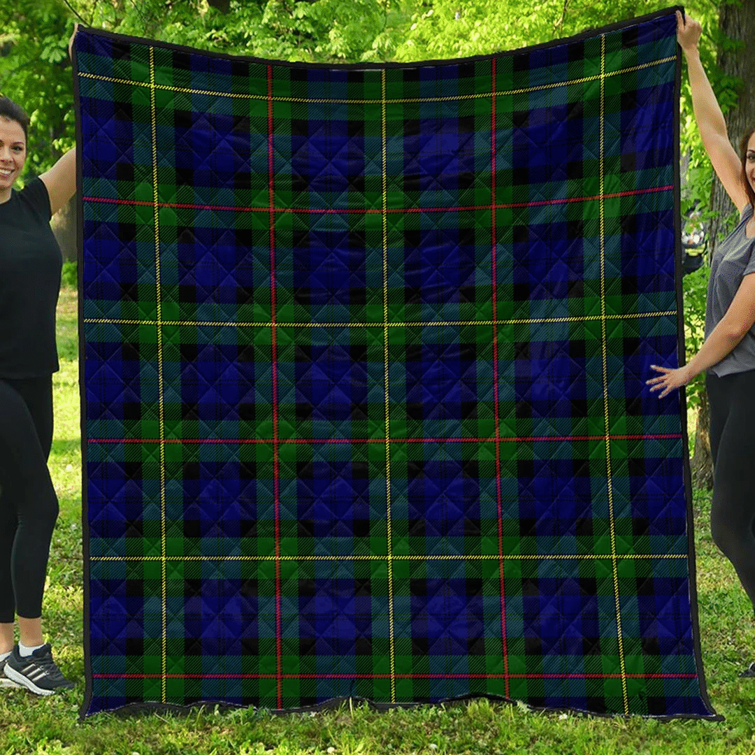 MacEwen Modern Tartan Plaid Quilt