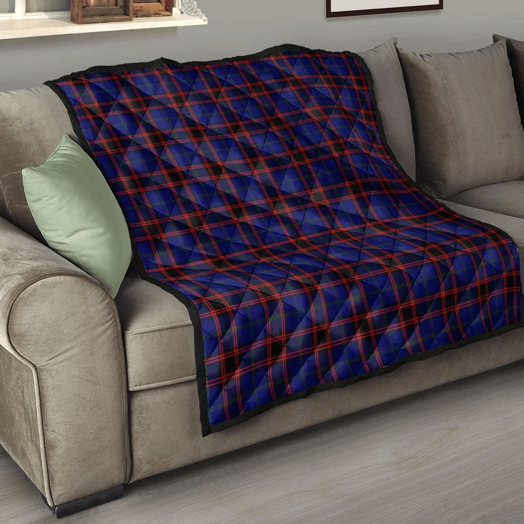 Home Modern Tartan Plaid Quilt