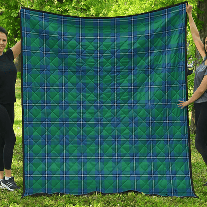 Irvine Ancient Tartan Plaid Quilt