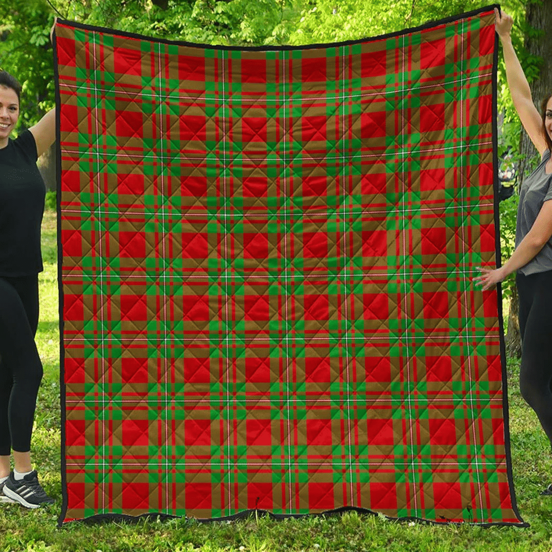 MacGregor Modern Tartan Plaid Quilt