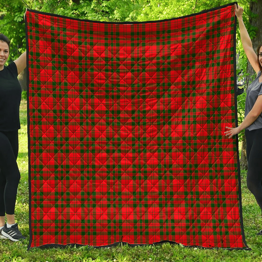 Livingstone Modern Tartan Plaid Quilt