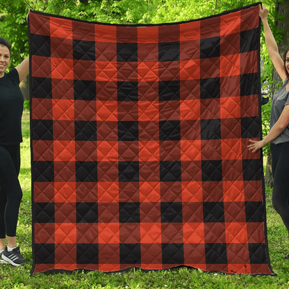 Rob Roy MacGregor Ancient Tartan Plaid Quilt