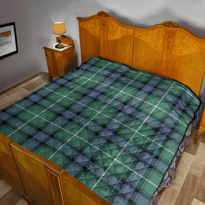 MacDonald of the Isles Hunting Ancient Tartan Plaid Quilt