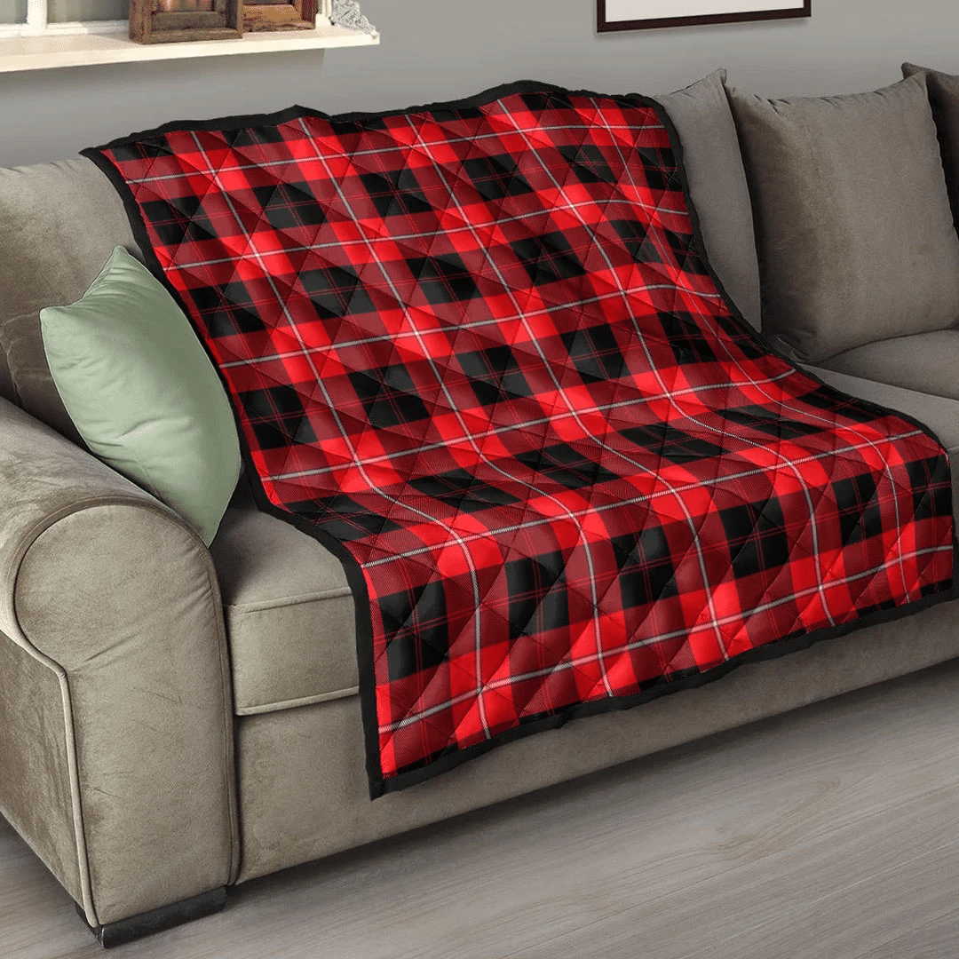 Cunningham Modern Tartan Plaid Quilt