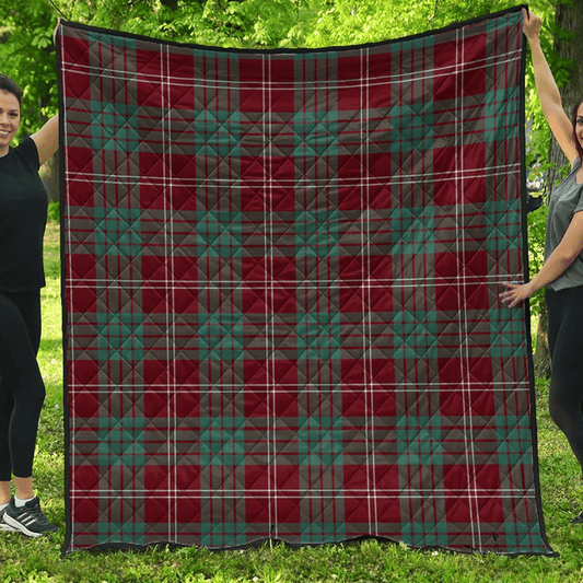 Crawford Modern Tartan Plaid Quilt