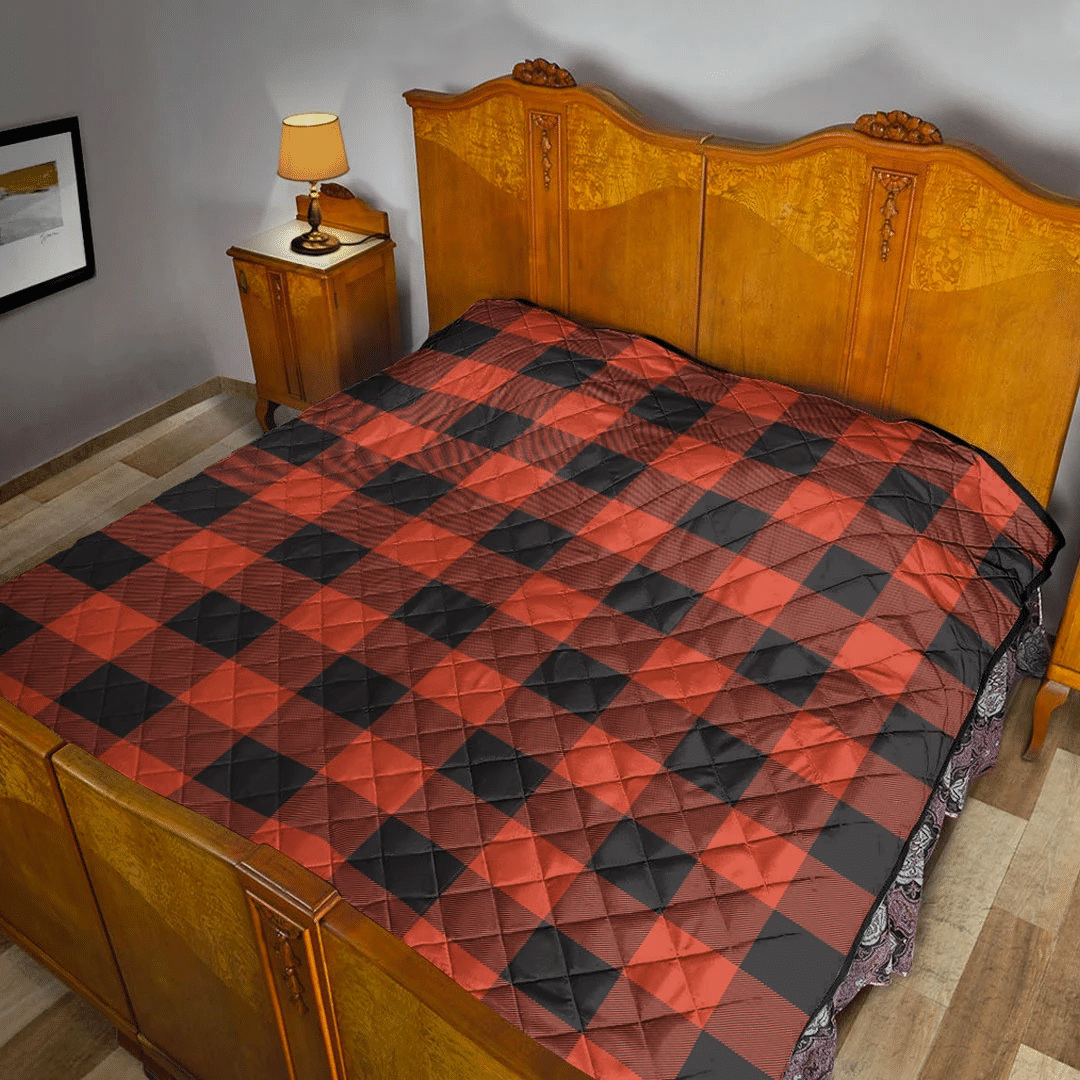 Rob Roy MacGregor Ancient Tartan Plaid Quilt