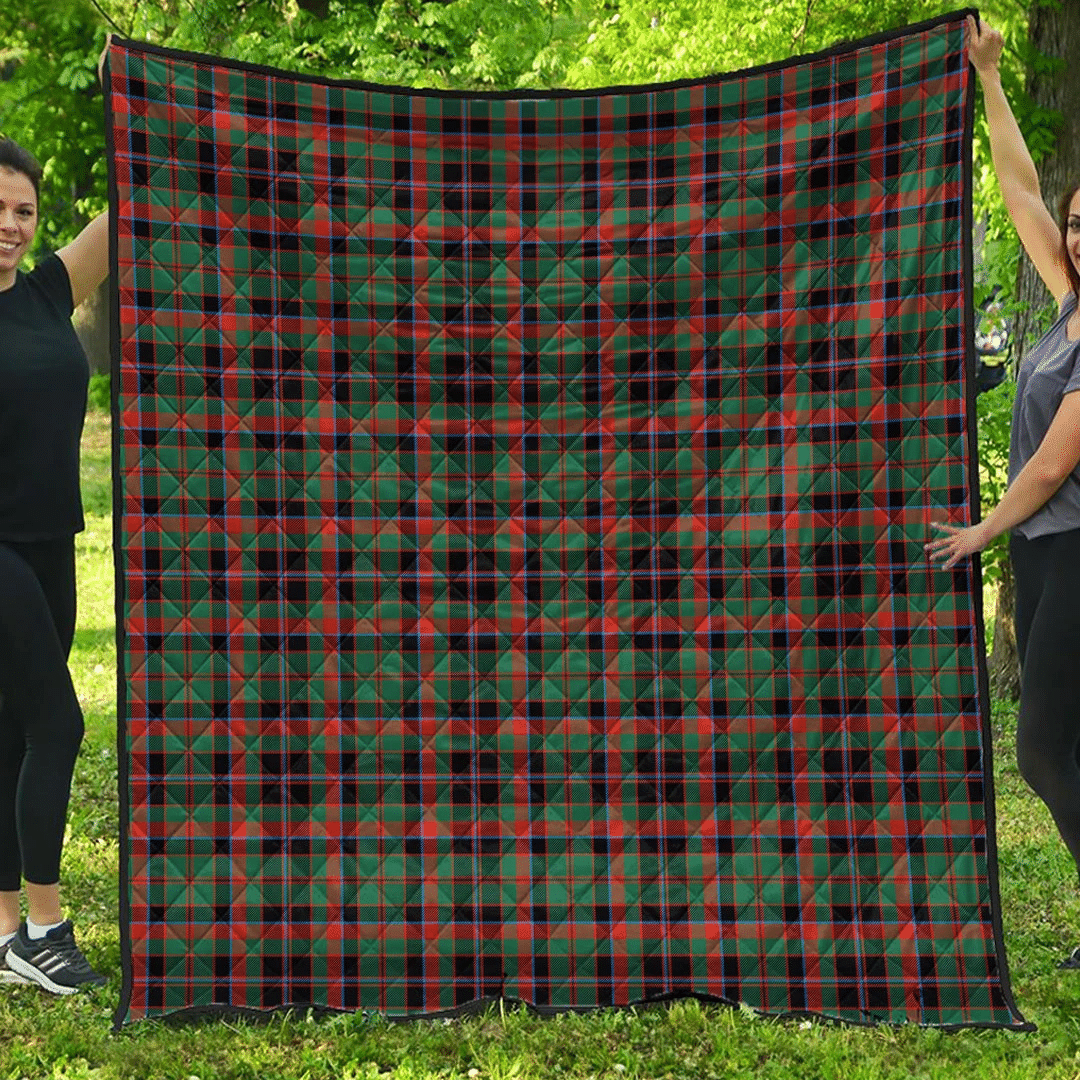 Cumming Hunting Ancient Tartan Plaid Quilt