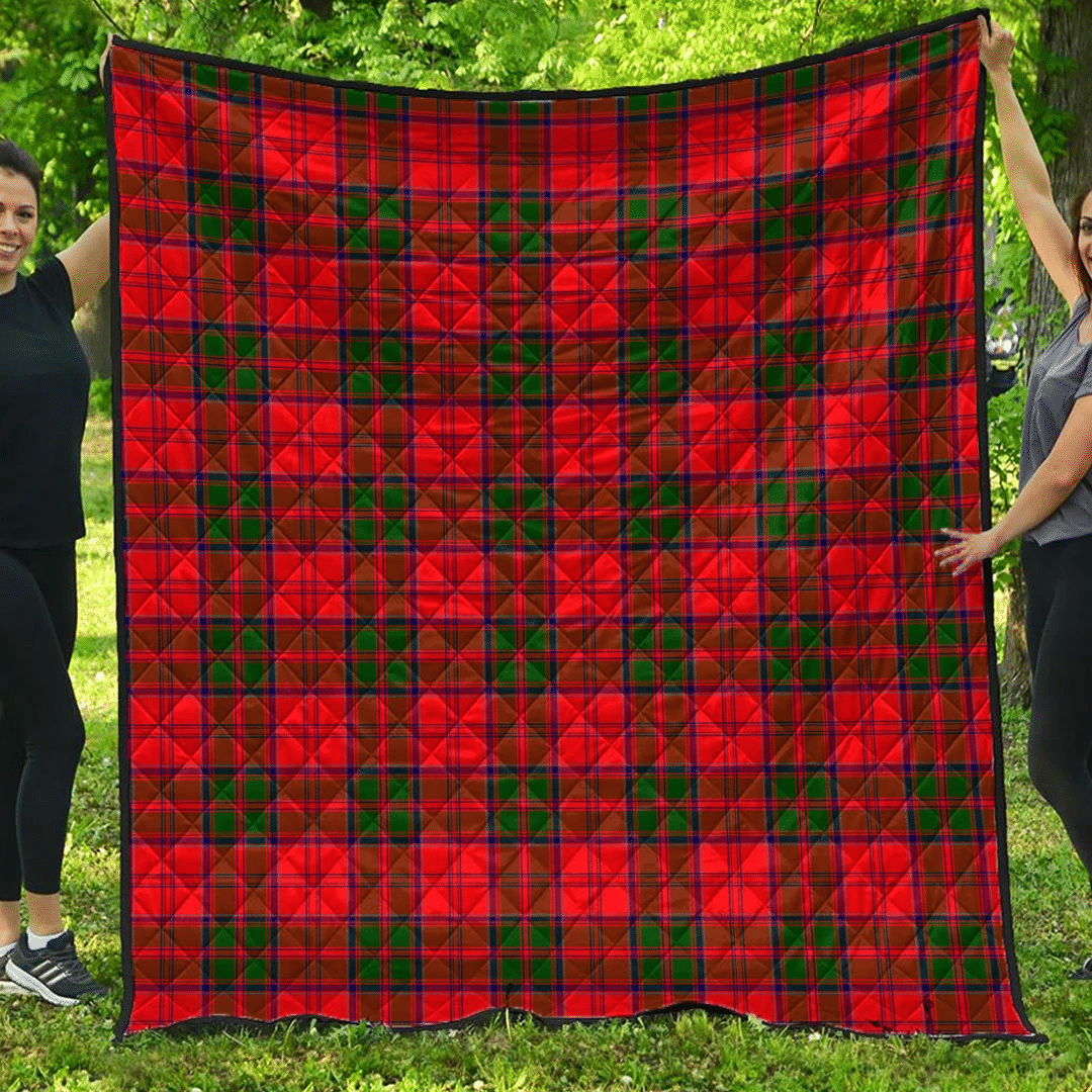 Grant Modern Tartan Plaid Quilt