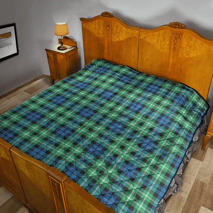 Graham of Montrose Ancient Tartan Plaid Quilt