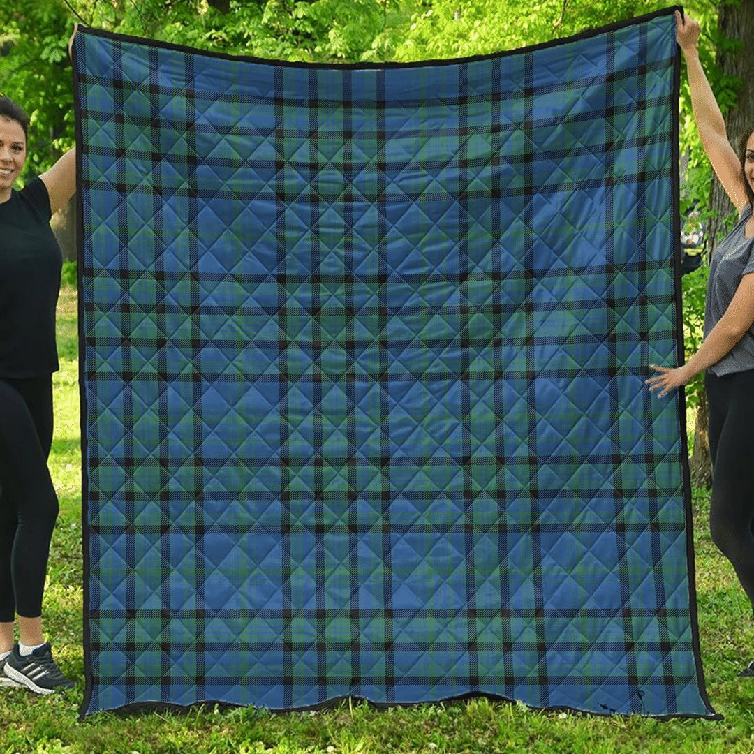 Matheson Hunting Ancient Tartan Plaid Quilt