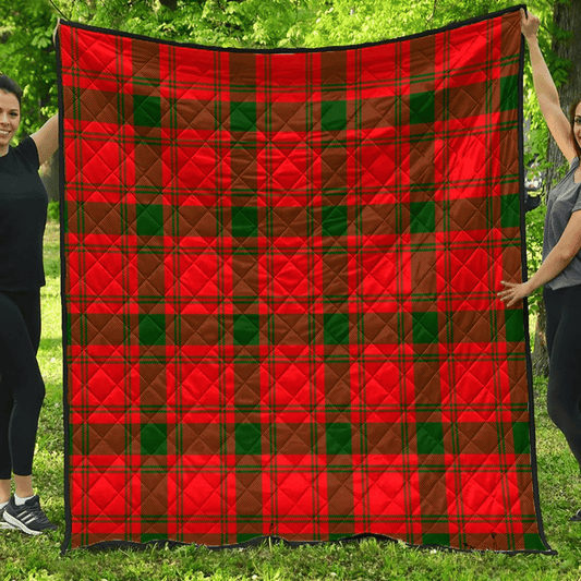 MacQuarrie Modern Tartan Plaid Quilt