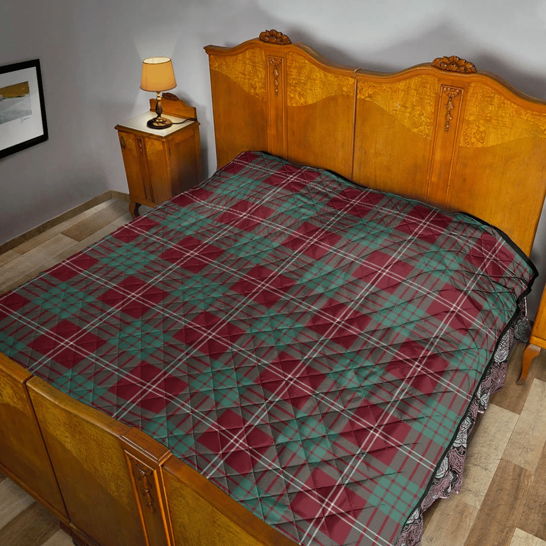 Crawford Modern Tartan Plaid Quilt