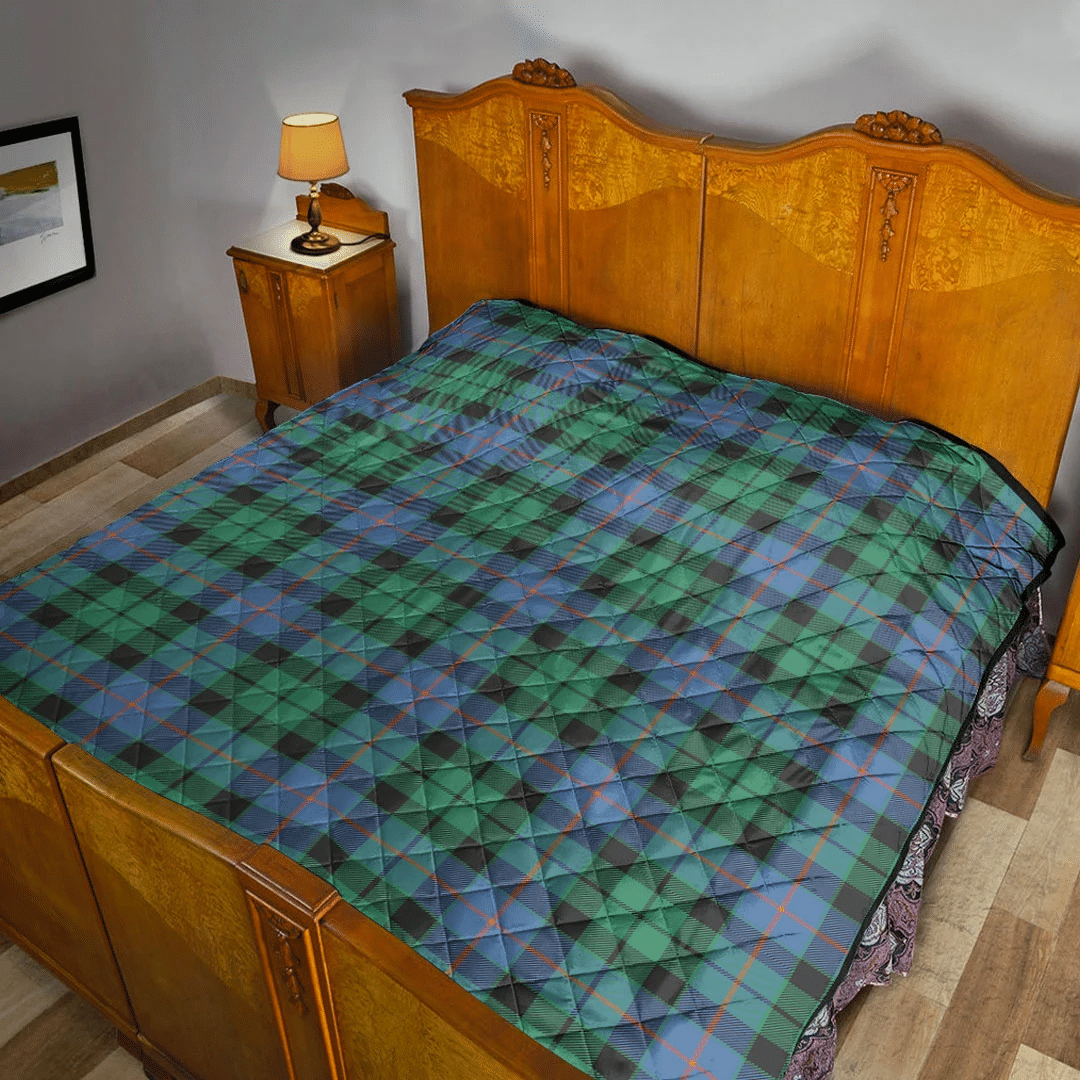 Morrison Ancient Tartan Plaid Quilt