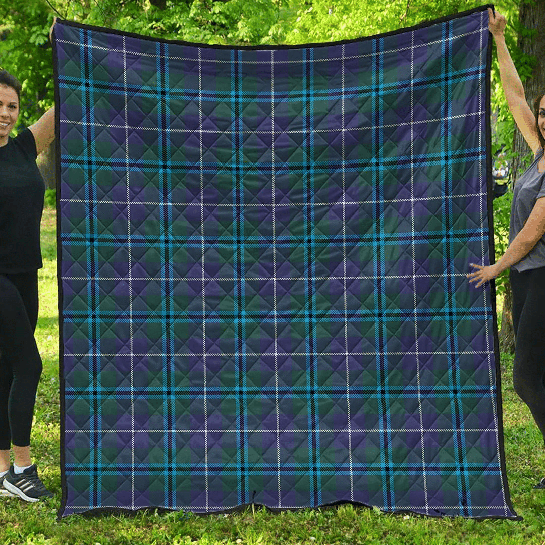 Douglas Modern Tartan Plaid Quilt