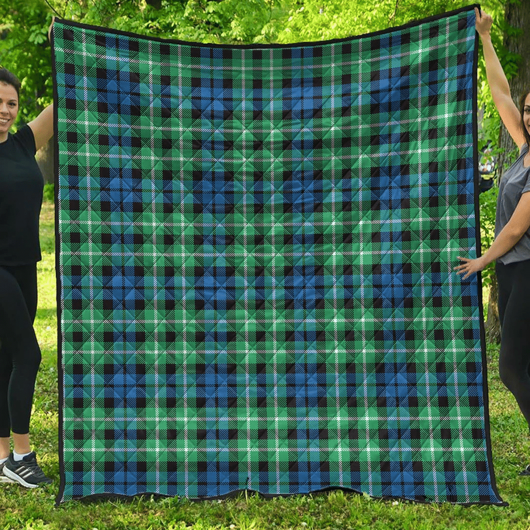 Graham of Montrose Ancient Tartan Plaid Quilt