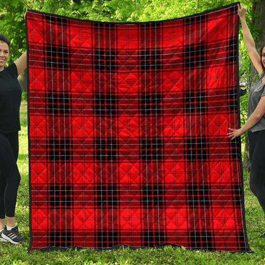 Wemyss Modern Tartan Plaid Quilt