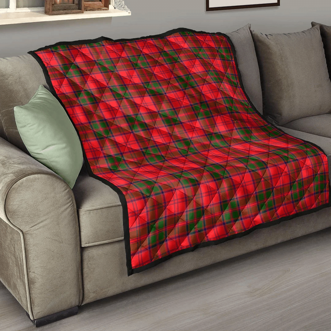 Grant Modern Tartan Plaid Quilt