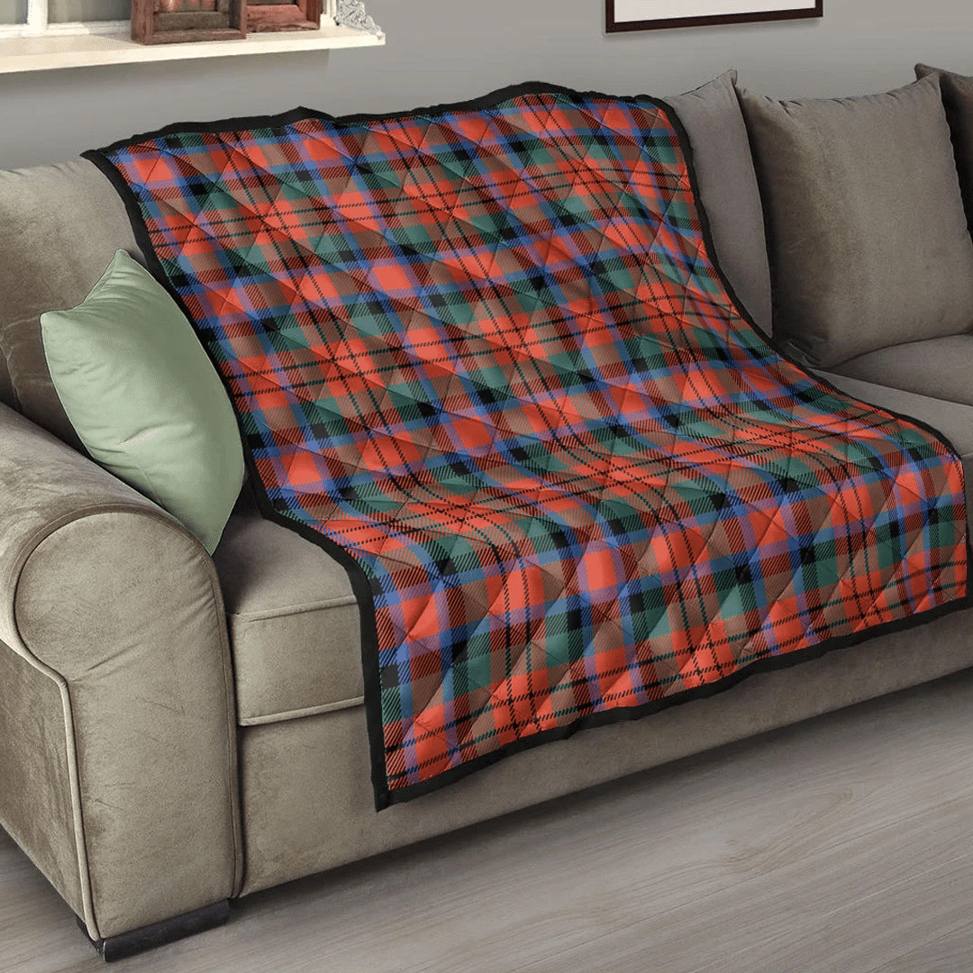 MacDuff Ancient Tartan Plaid Quilt