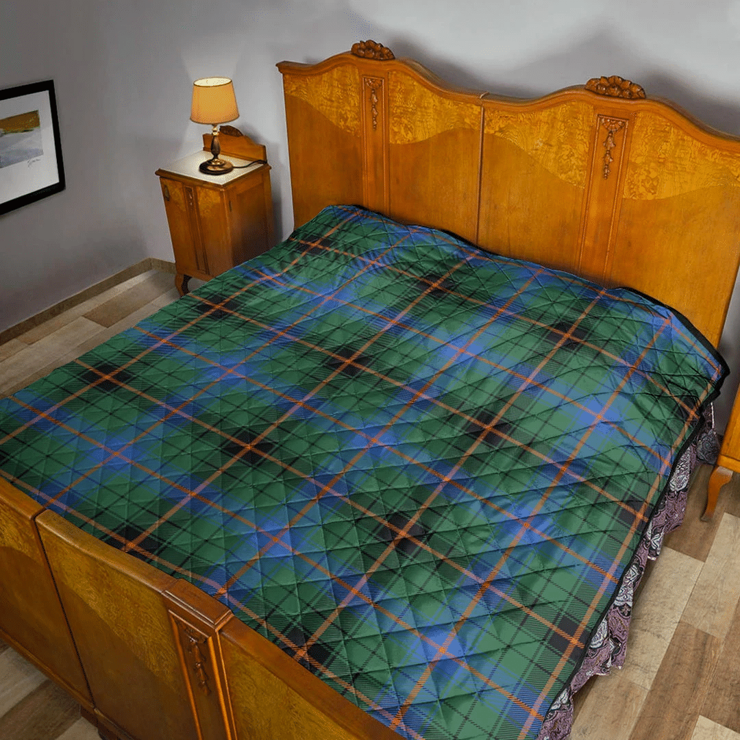 Davidson Ancient Tartan Plaid Quilt