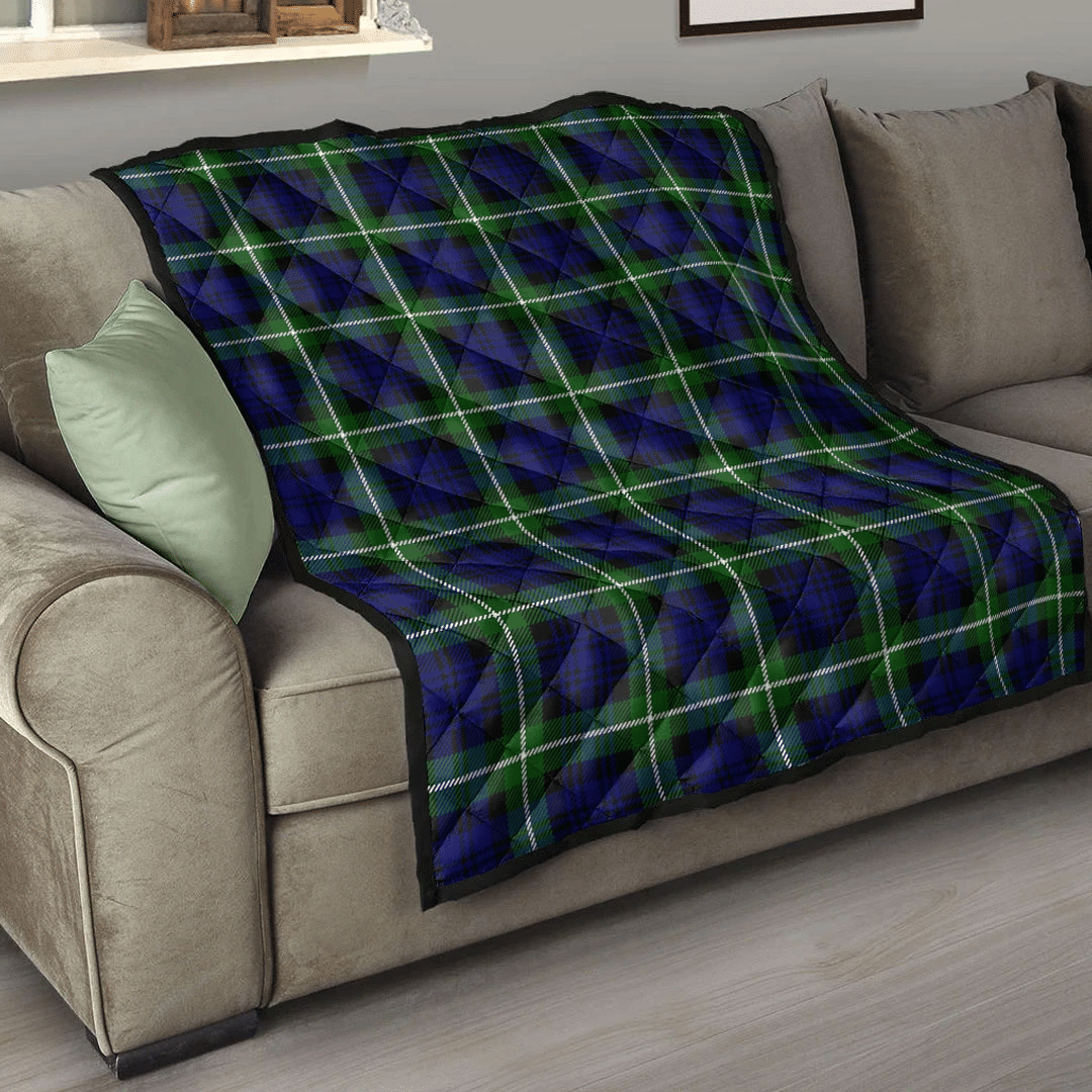 Lamont Modern Tartan Plaid Quilt