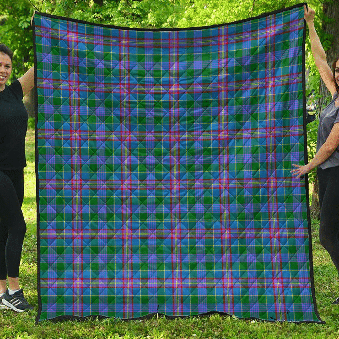 Pitcairn Hunting Tartan Plaid Quilt