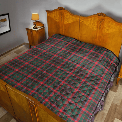 Cumming Hunting Modern Tartan Plaid Quilt