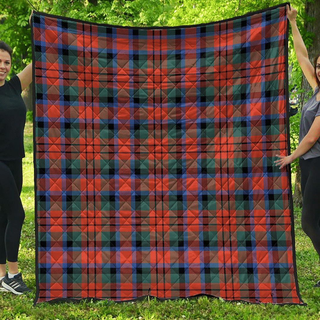 MacDuff Ancient Tartan Plaid Quilt