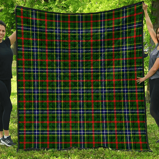 Bisset Tartan Plaid Quilt