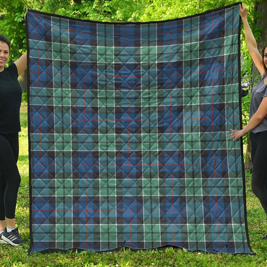 Leslie Hunting Tartan Plaid Quilt