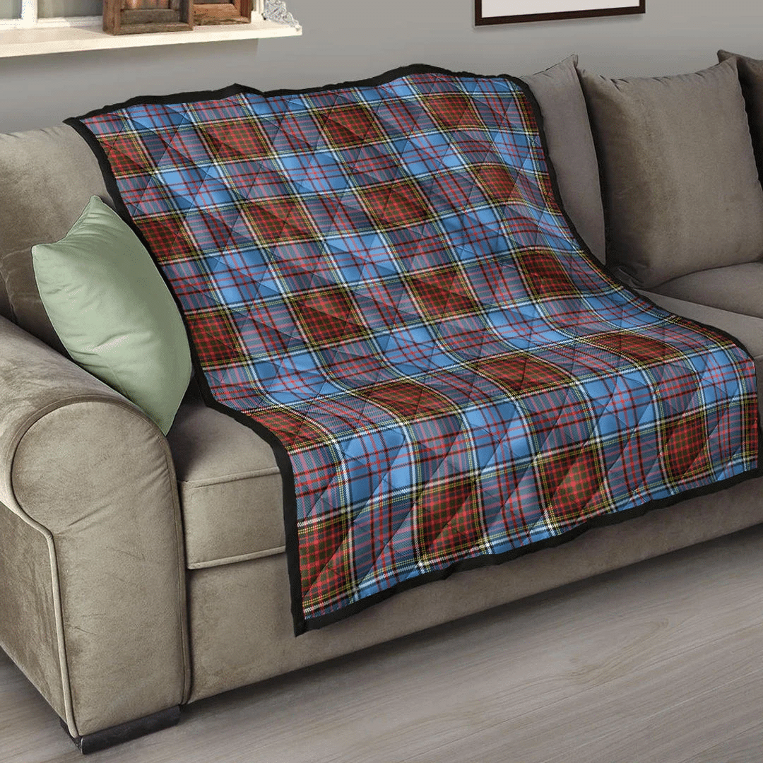 Anderson Modern Tartan Plaid Quilt