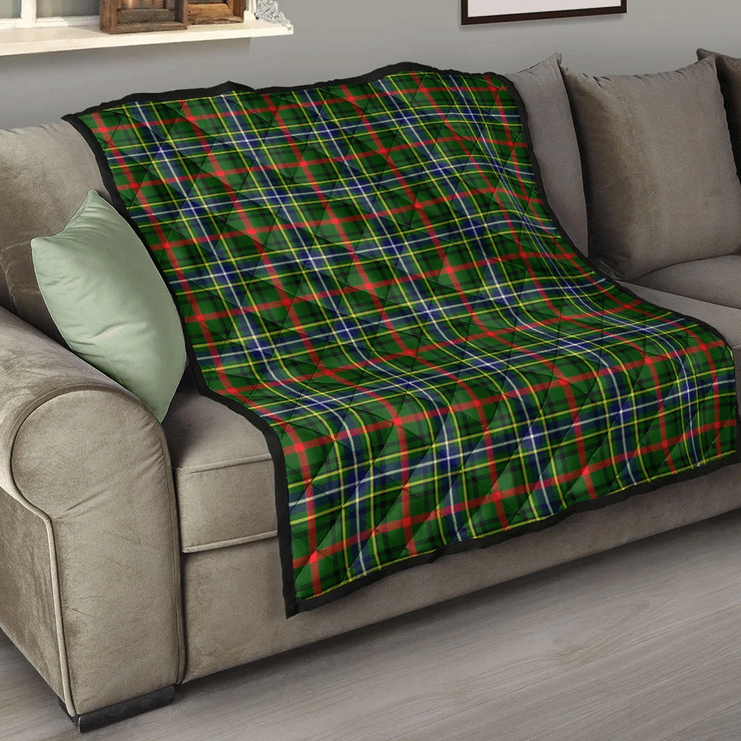 Bisset Tartan Plaid Quilt