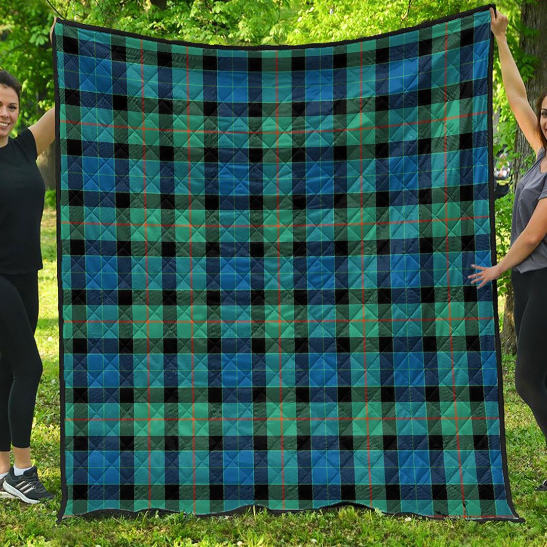 Gunn Ancient Tartan Plaid Quilt