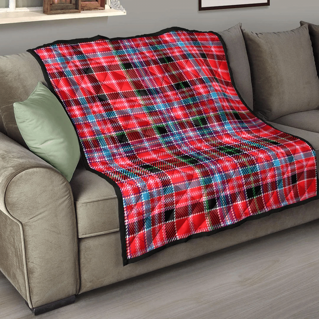 Aberdeen District Tartan Plaid Quilt