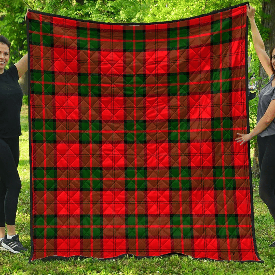 Dunbar Modern Tartan Plaid Quilt